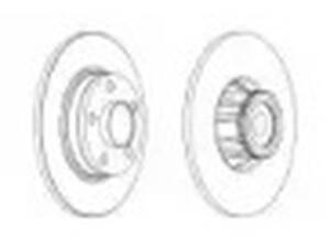 Тормозной диск на Primastar, Traffic, Vivaro