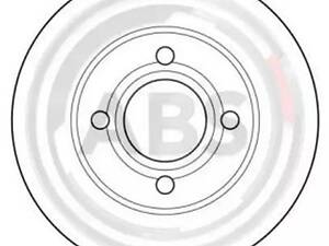Гальмівний диск на 100, 80
