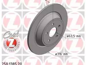 Гальмівний диск на Edge, Galaxy, S-MAX