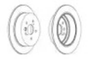 Тормозной диск на Rav 4