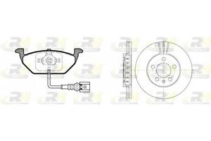 Тормозной комплект AUDI A2 (8Z0) / SKODA FABIA (6Y5) 1999-2008 г.