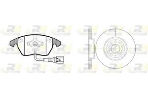 Тормозной комплект AUDI A3 (8P7) / AUDI TT (8J3) / VW GOLF (1K1) 1996-2018 г.