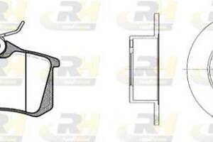 Тормозной комплект AUDI A6 C5 (4B2) / VW PASSAT B5 (3B2) 1996-2008 г.