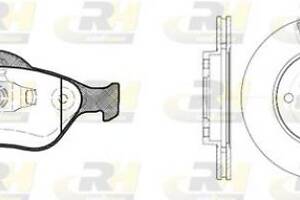 Тормозной комплект FORD KA (RB_) / FORD PUMA (EC_) 1995-2015 г.