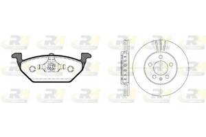 Тормозной комплект VW GOLF (1J5) / AUDI A3 (8L1) / VW BORA (1J2) 1996-2022 г.