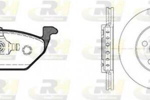 Тормозной комплект VW GOLF (1J5) / AUDI A3 (8L1) / VW BORA (1J2) 1996-2022 г.