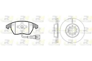 Тормозной комплект VW GOLF (1K1) / AUDI A3 (8P1) / VW JETTA (1K2) 2003-2017 г.