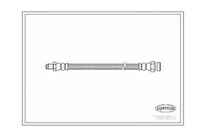 Тормозной шланг 19018510