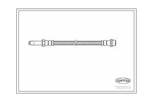 Тормозной шланг 19026705