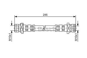 Тормозной шланг 1987476071
