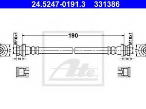 Тормозной шланг ATE 24524701913 на NISSAN X-TRAIL (T31)