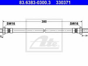 Тормозной шланг ATE 83638303003 на VOLVO 240 седан (P242, P244)