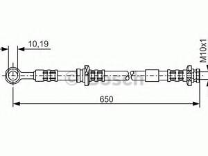 Тормозной шланг BOSCH 1987476364 на NISSAN PRIMERA (P12)