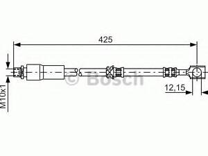 Гальмівний шланг BOSCH 1987476386 на OPEL SIGNUM