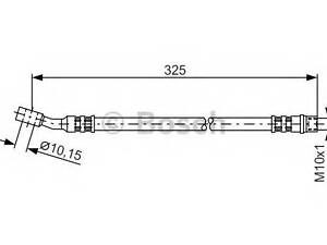 Шланги гальмові BOSCH 1987476394 VAUXHALL MERIVA Mk I (A)