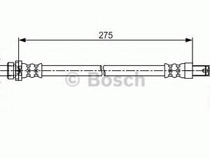 Тормозной шланг BOSCH 1987481704 на FORD TRANSIT фургон