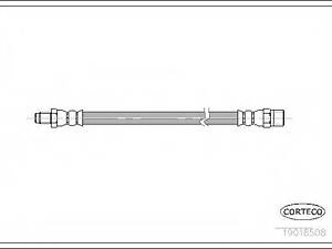 Тормозной шланг CORTECO 19018508 на MERCEDES-BENZ HECKFLOSSE (W110)