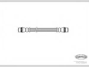 Тормозной шланг CORTECO 19018891 на RENAULT SUPER 5 (B/C40_)