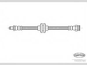 Тормозной шланг CORTECO 19029780 на ALFA ROMEO 156 (932)