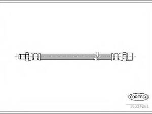 Тормозной шланг CORTECO 19034261 на MERCEDES-BENZ V-CLASS (638/2)