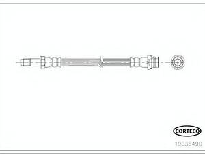 Тормозной шланг CORTECO 19036490 на FORD MONDEO IV Turnier (BA7)