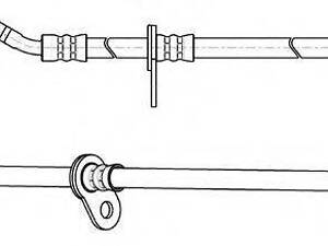 Тормозной шланг FERODO FHY2693 на SUZUKI SX4 седан (GY)