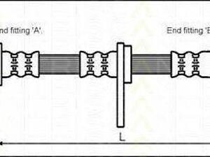 Тормозной шланг TRISCAN 815017205 на ROVER 800 Наклонная задняя часть (XS)