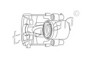 Гальмівний супорт для моделей: AUDI (A3, A2, A3, A3, A1), SEAT (TOLEDO, LEON, IBIZA, CORDOBA, ALTEA, TOLEDO, LEON, ALTEA, IBIZA, I