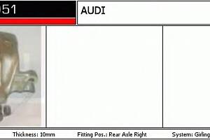 Гальмівний супорт для моделей: AUDI (80,80, CABRIOLET)