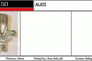 Гальмівний супорт для моделей: AUDI (A4, A4)