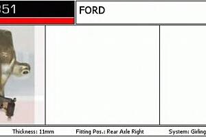 Тормозной суппорт для моделей: FORD (FOCUS, FOCUS,FOCUS)