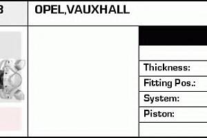 Тормозной суппорт для моделей: OPEL (VECTRA, VECTRA,VECTRA), VAUXHALL (VECTRA,VECTRA,VECTRA)