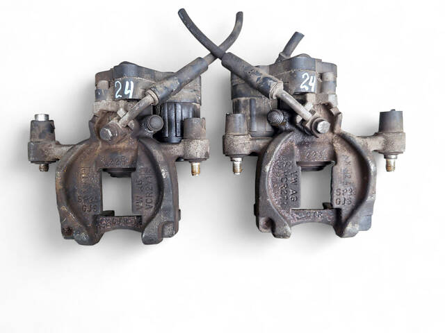 Тормозной суппорт задний Seat Leon 2014-2020 - Фото 1