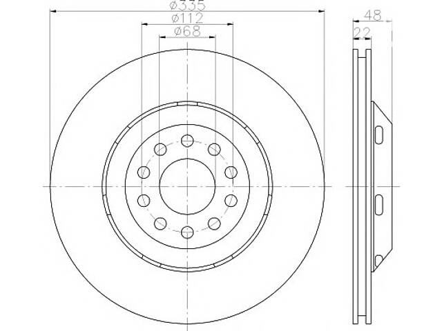Тормозные диски для моделей: AUDI (A6, A6)