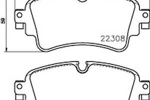 Гальмівні колодки (дискові) на A4, A5, A6, A7, A8, Q5, Q7, Touareg