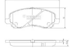 Тормозные колодки (дисковые) на ASX, Avenger, Caliber, Compass, Patriot, Sebring