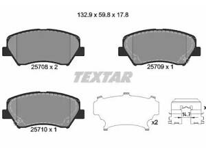 Тормозные колодки (дисковые) на Ceed, Cerato, Elantra, I30, Veloster