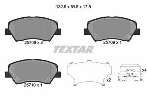 Тормозные колодки (дисковые) на Ceed, Cerato, Elantra, I30, Veloster