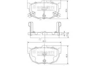 Тормозные колодки (дисковые) на Cerato, Coupe, Elantra