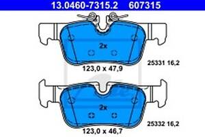 Тормозные колодки (дисковые) на Clubman, Countryman, I3, Seria 1, Seria 2, X1, X2