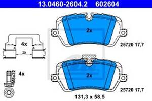 Тормозные колодки (дисковые) на Defender, Discovery, Range Rover, Range Rover Sport