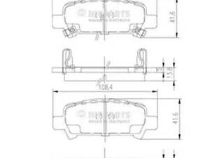 Тормозные колодки (дисковые) на Forester, Impreza, Legacy