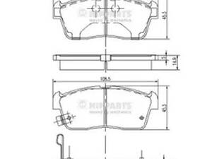 Тормозные колодки (дисковые) на Ignis, Sirion