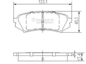 Тормозные колодки (дисковые) на LX, Land Cruiser