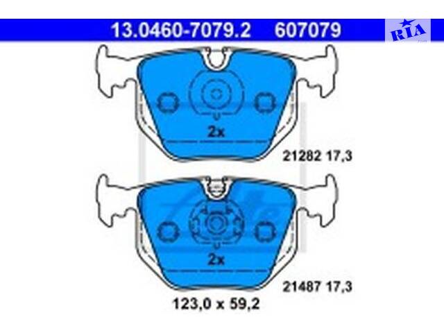 Тормозные колодки (дисковые) на Range Rover, Seria 3, Seria 5, Seria 7, X3, X5