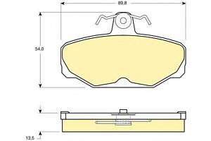 Тормозные колодки для моделей: AC (ACE, ACE,ACECA,COBRA), FORD (SCORPIO,SCORPIO,SIERRA,SIERRA,SIERRA,SIERRA,SIERRA,ESCO