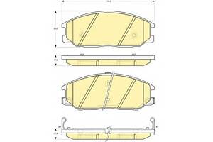 Тормозные колодки для моделей: ACURA (INTEGRA), DAEWOO (REXTON), HYUNDAI (H-1,H-1,SANTA-FE,H-1,H-1,PORTER,PORTER,PORTE