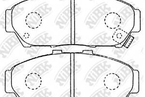 Тормозные колодки для моделей: ACURA (INTEGRA), HONDA (INTEGRA)