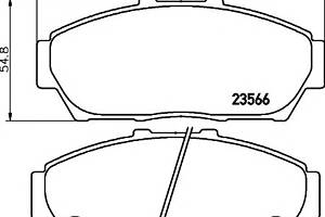 Тормозные колодки для моделей: ACURA (INTEGRA), HONDA (INTEGRA)