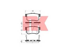 Тормозные колодки для моделей: ACURA (LEGEND), HONDA (SHUTTLE,CIVIC,STREAM,CR-V,INTEGRA,FR-V,INSIGHT,CR-Z)